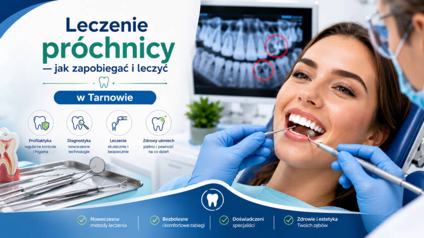 Leczenie próchnicy – jak zapobiegać i skutecznie leczyć u dentysty w Tarnowie?