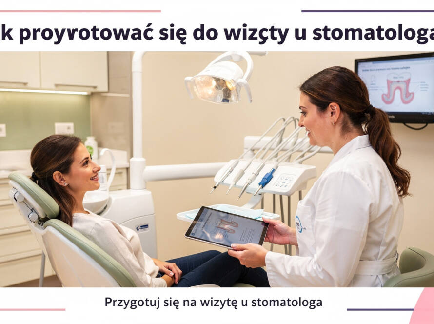 Przygotwanie do wizyty u stomatologa